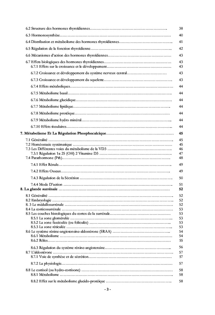 Les Hormones "Physiologie et Régulation"