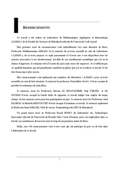 Simulation numerique du processus de remodelàge osseux