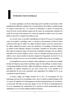 Simulation numerique du processus de remodelàge osseux