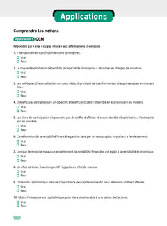 Finance d'entreprise - DCG - Epreuve 6 - Manuel et applications 2024