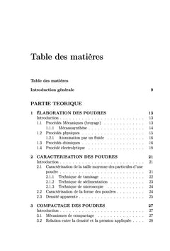 Etude du comportement mécanique et corrosif