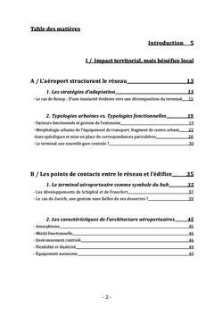 La naissance du hub aeroportuaire