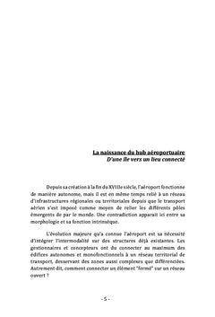 La naissance du hub aeroportuaire