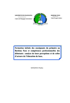 Enseignants débutants et construction des compétences professionnelles
