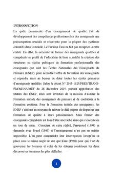 Enseignants débutants et construction des compétences professionnelles