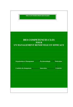 Des Competences Cles Pour Un Management Renouvele et efficace