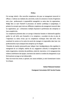 Des Competences Cles Pour Un Management Renouvele et efficace