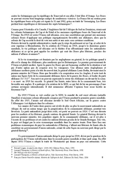 Les relations economiques entre la France et l'Afrique du sud 1919-60