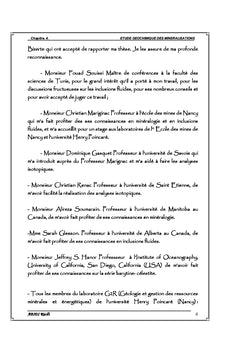 Gîtologie et metallogenie de l'extreme Nord-Ouest de la Tunisie