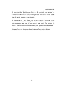 Étude comparative de deux professions de foi