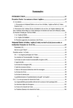 Étude comparative de deux professions de foi