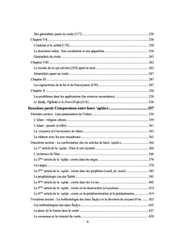 Étude comparative de deux professions de foi