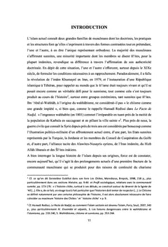 Étude comparative de deux professions de foi
