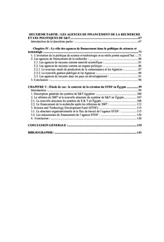 Les agences de financement de la recherche