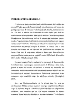 Les agences de financement de la recherche