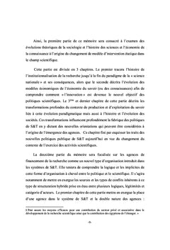 Les agences de financement de la recherche