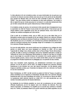Le parcours doctoral en question