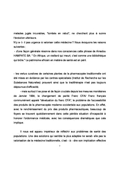 Collaboration entre médecine moderne et médecine traditionnelle