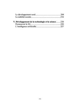 Ce que je peux dire du développement de la Chine