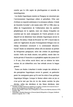 Politiques linguistiques: Le Paraguay depuis 1992