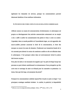 La resolution extrajudiciaire des litiges en ligne