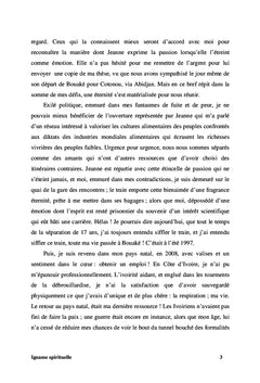 Igname Spirituelle ou la doctrine de la contracculturation
