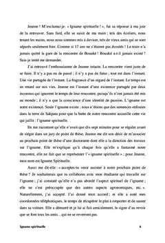 Igname Spirituelle ou la doctrine de la contracculturation