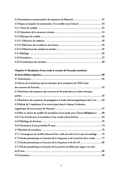 Modelisation des sondes A courants de Foucault