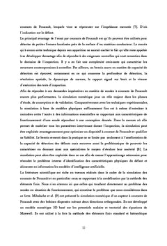 Modelisation des sondes A courants de Foucault