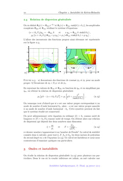 Instabilites hydrodynamiques