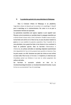 Les ennemis des cultures dans les bassins de production de Mahajanga, Madagascar