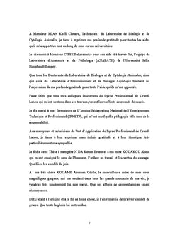 Biologie et peche des poissons capitaines du littoral de cote d'ivoire