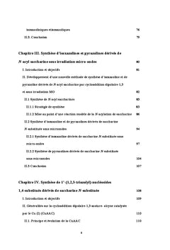 Synthèse concise d'aza-heterocycle analogue de saccharine N-substitues