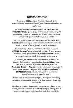Etude phytochimique et Biologique de Calycotome villosa