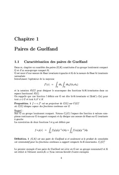 Analyse Harmonique sur les Paires de Guelfand et Loi de demi-cercle