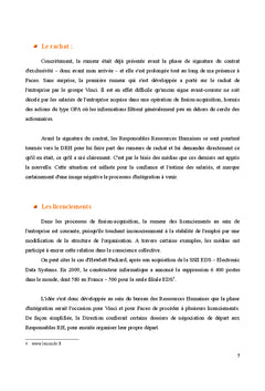 Le management de fusion acquisition en phase d'intégration