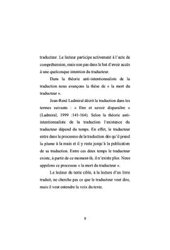 La mort du traducteur, Theorie anti-intentionnaliste de la traduction