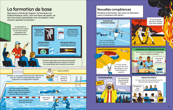 Que font les astronautes ? - A la découverte des métiers