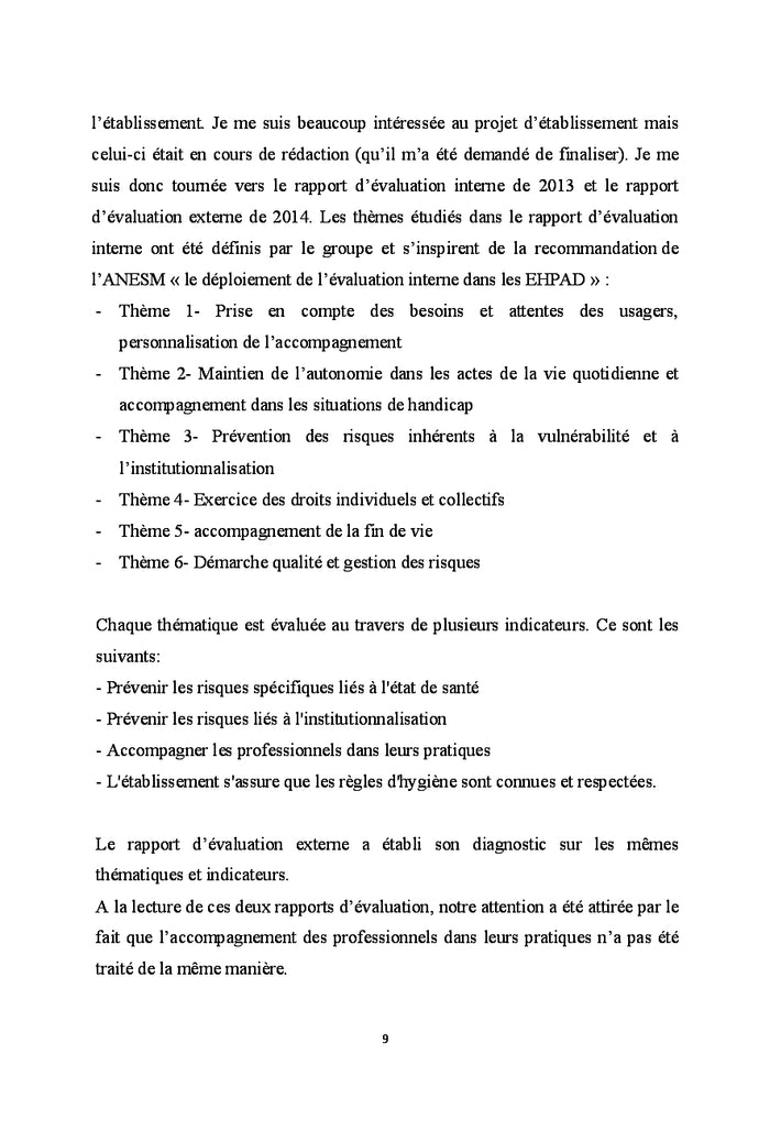 Prevenir et reduire l'usure psychologique des professionnels en eHPAD