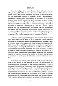 La réinsertion sociale des petites prostituées de Kinshasa