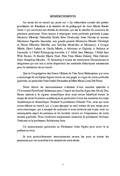 La réinsertion sociale des petites prostituées de Kinshasa