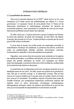 La réinsertion sociale des petites prostituées de Kinshasa