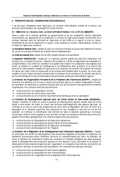 Guide de l'investissement agricole, forestier et de la peche