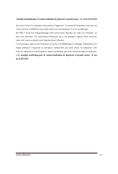 Strategie marketing pour la commercialisation de logement en masse