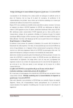 Strategie marketing pour la commercialisation de logement en masse