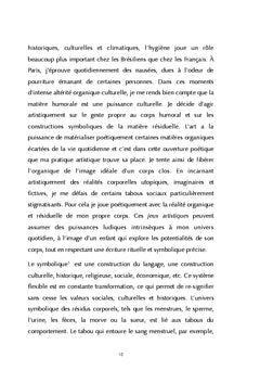 Le corps en debordement