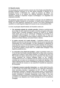 Biodiversite d'Ain Ouerka