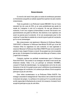 Le management de la créativité