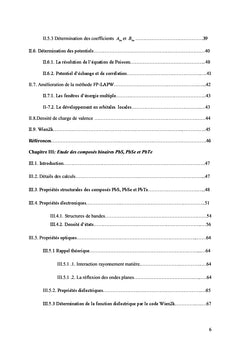 Etude Par FP-LAPW des alliages Pb1-xCaxM (M=S; Se; Te)