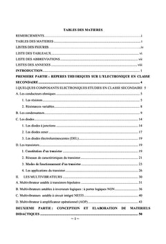 Elaboration, conception et exploitation de materiels didactiques